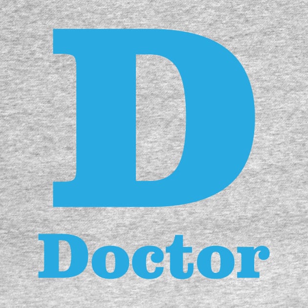 D For Doctor Phonetic Alphabet in Pandemic by umarhahn